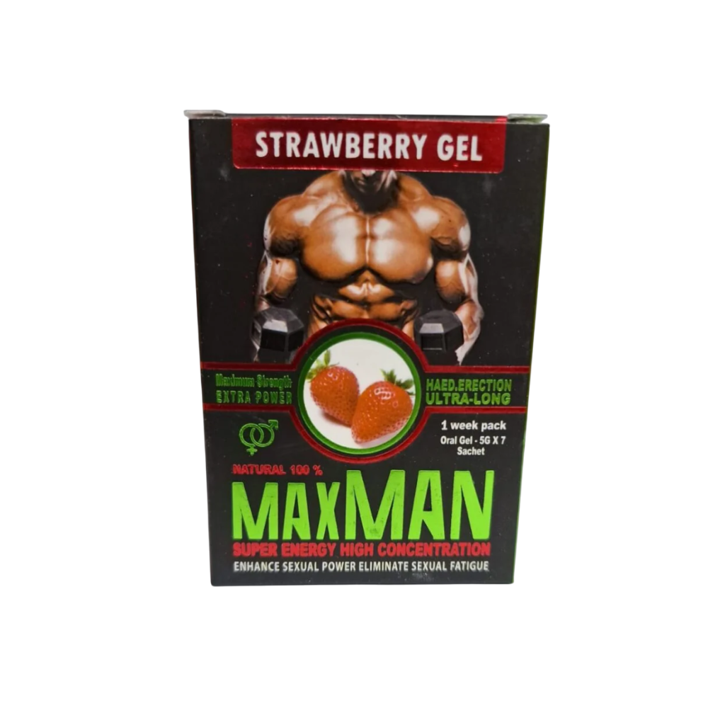 Maxman Strawberry Gel Lowest Price In Dubai. Maxman Strawberry Gel Lowest Price In Dubai.