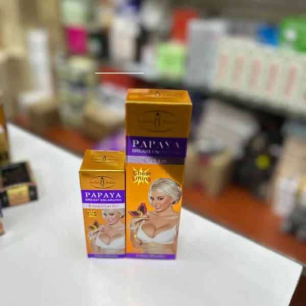 Aichun Beauty Papaya Beauty Oil effective nutrition, massage oil for women.