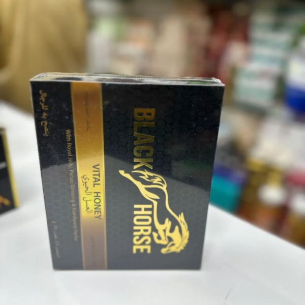 100% Original Black Horse Vital Honey 10g x 24 sachets.