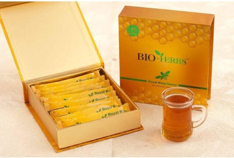 Bio Herbs Royal King Honey 10 Sachets – Energy & Stamina