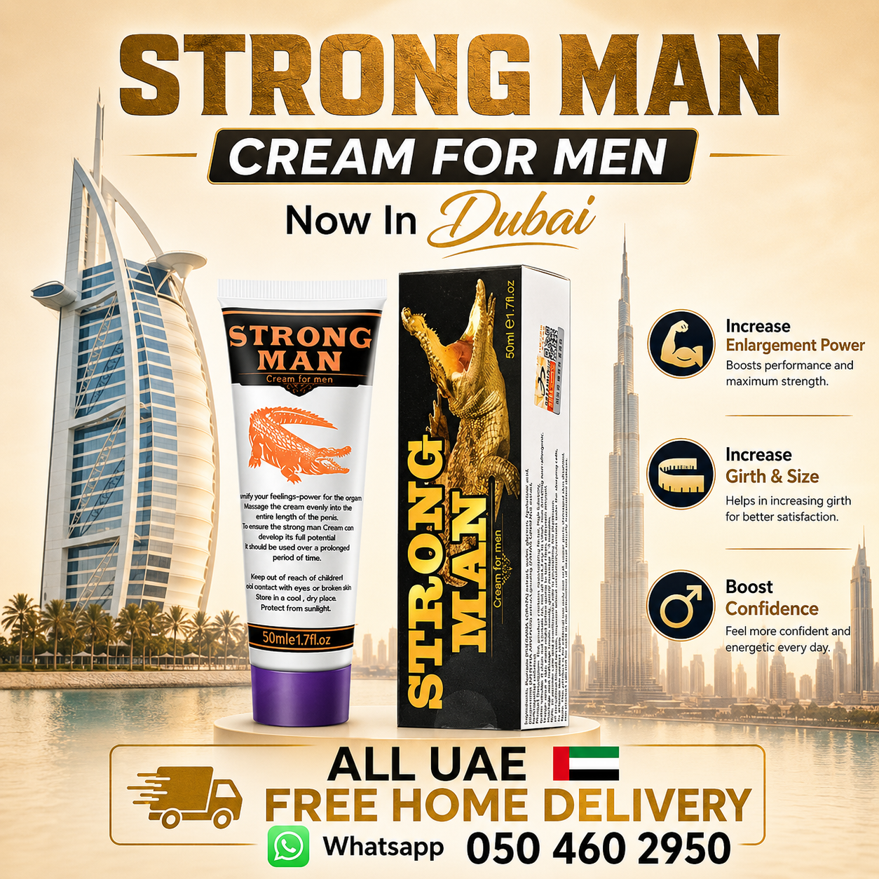 Buy Strong Men Cream/Gel (50ml) Lowest Price In Dubai Buy Strong Men Cream/Gel (50ml) Lowest Price In Dubai