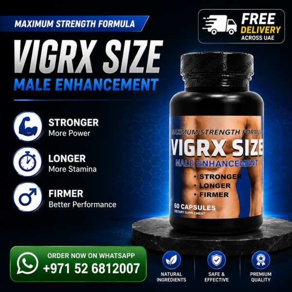 Vigrx Size Capsule (60 Pc’s) At Best Price In Dubai-UAE