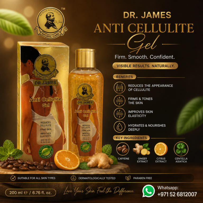 Dr James Anti Cellulite Gel – Advanced Slimming, Firming & Skin-Toning Formula
