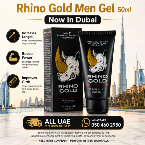 Rhino Gold Men Gel 50ml Noe IN Duabi