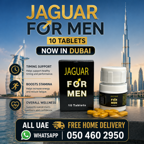 Jaguar For Men 10 Tablets in Duba