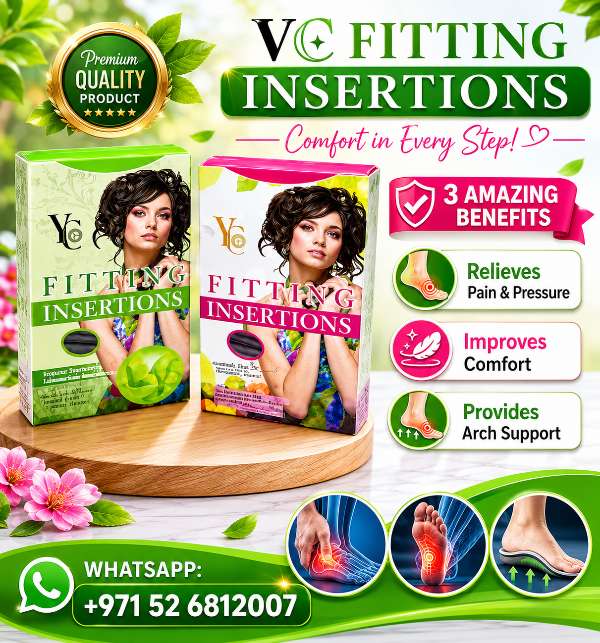 VC Fitting Insertions – Quality Comfort for Daily Use VC Fitting Insertions – Quality Comfort for Daily Use
