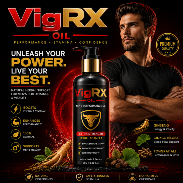 VigRX Oil 60ml– Advanced Herbal Formula for Modern Men