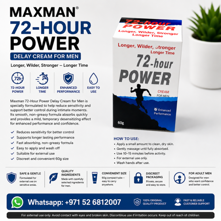 180 Hour Power Capsules Lowest Price In Dubai