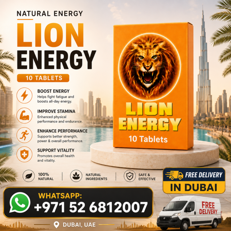 ⚡ Lion Energy Tablet 10 Tablets Lowest Price Dubai Male Energy Support