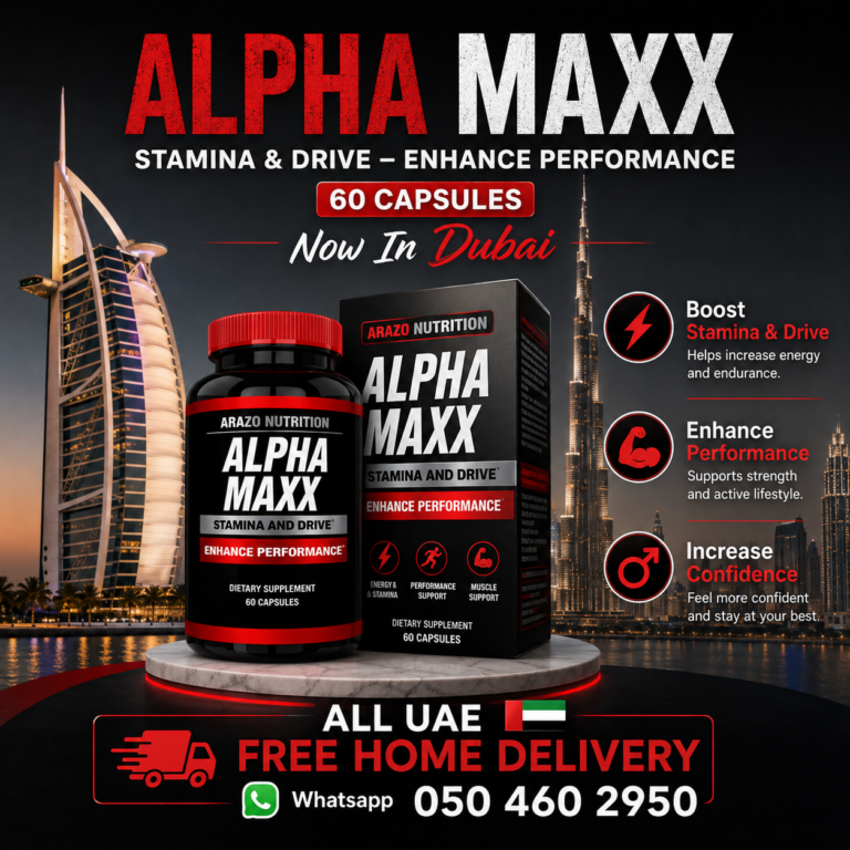 Powerful Alpha Maxx Capsules 60Pcs – Premium Male Wellness