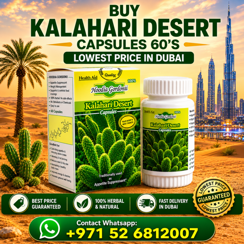Kalahari desert capsules 60’s – natural energy wellness support