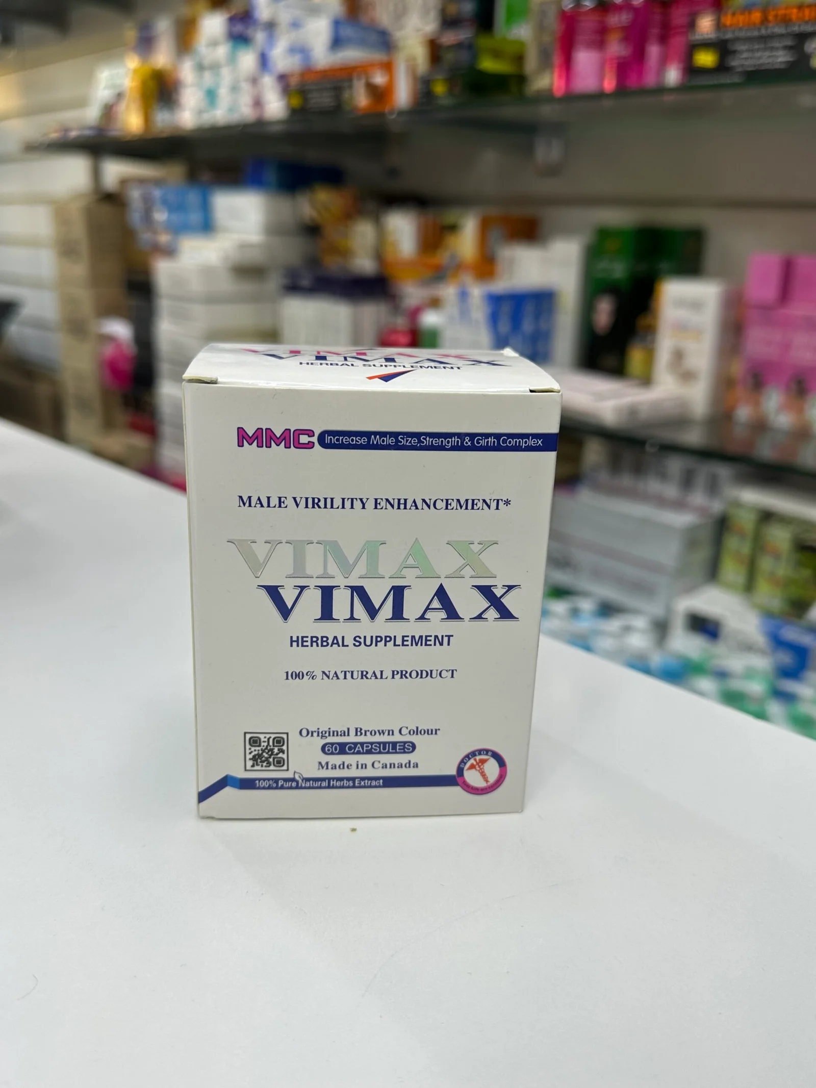 Vimax Capsule QR Code Scane Vimax Capsule QR Code Scane
